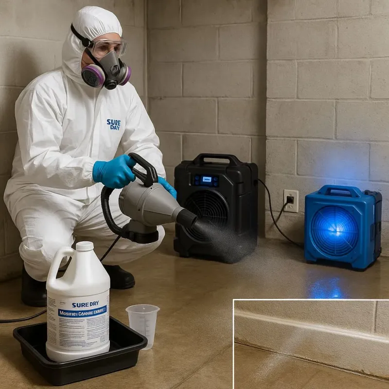 Sanitization and Odor Removal process in McMinnville, OR