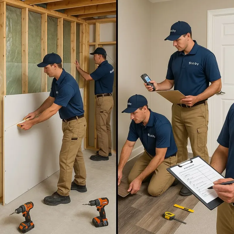 Repairs and Reconstruction process in McMinnville, OR